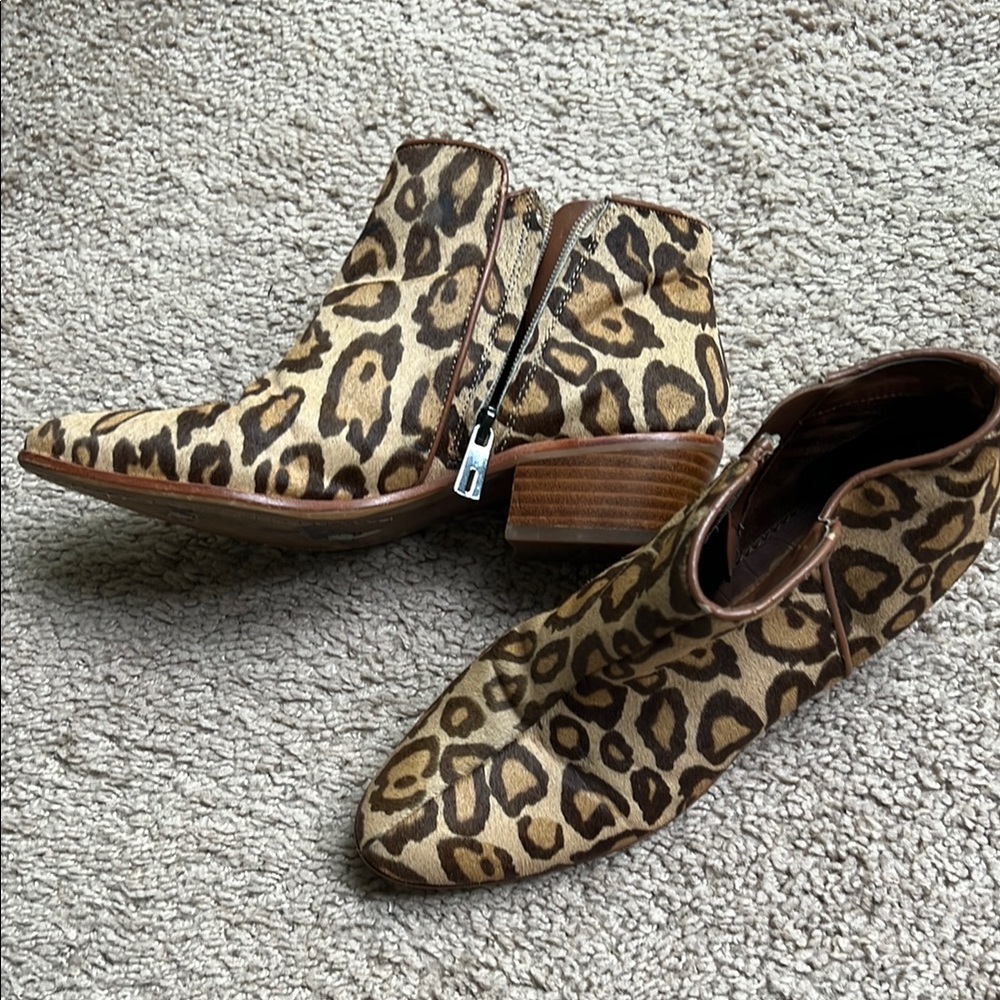 Sam Edelman Petty boots Leopard Print Ankle Boots